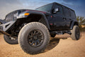 18C WRANGLER JL UNLIMITED 4 DOOR BLK CAB LENGTH RT STEPS