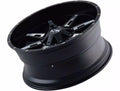 184 (184) SATIN BLK/MILLED SPOKES 2