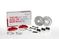 Brembo 12-16 FR-S Front GT BBK 4 Piston Cast 326 x30 1pc Rotor Slotted Type1-Yellow
