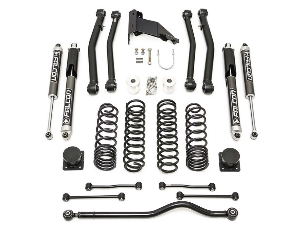 RLS - Jeep Gladiator 4 Terrain Flex Max w Falcon 2.1 Shocks Fits Jeep JT Gladiator 2020-2023