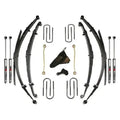 Lift Kit 6 Inch Lift 00-05 Ford Excursion Includes Front/Rear Leaf Springs Track Bar Brackets Front/Rear U Bolt Kits Spring Bushing Kit Sway Bar Links Skyjacker