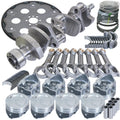 Eagle Chevy 350 1Pc 3.750in Crank 5.700in I-Beam Rod 4.030in Pistons 168 Tooth FP Balanced Assembly