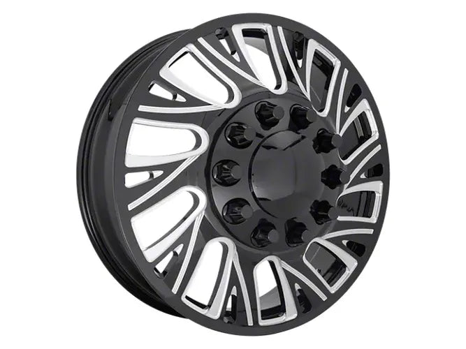 ~(198 lbs. 31X31X11)~ FF41D 28x8.25 10x285.75 GLOSS BLACK MILLED (0 mm)