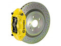 Brembo SS Rear GT BBK 4 Piston Cast 365x28 1pc Rotor Drilled- Yellow