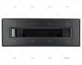 FLUSHM 115X322DGY PL AL BLK