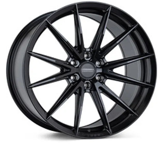 Vossen HFX-2 - 22x10.5 - ET16 - 5x112 - 66.56 - DEEP - GB - Gloss Black Wheel
