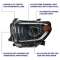 20142021 TOYOTA TUNDRA LED PROJECTOR HEADLIGHTS (PAIR)