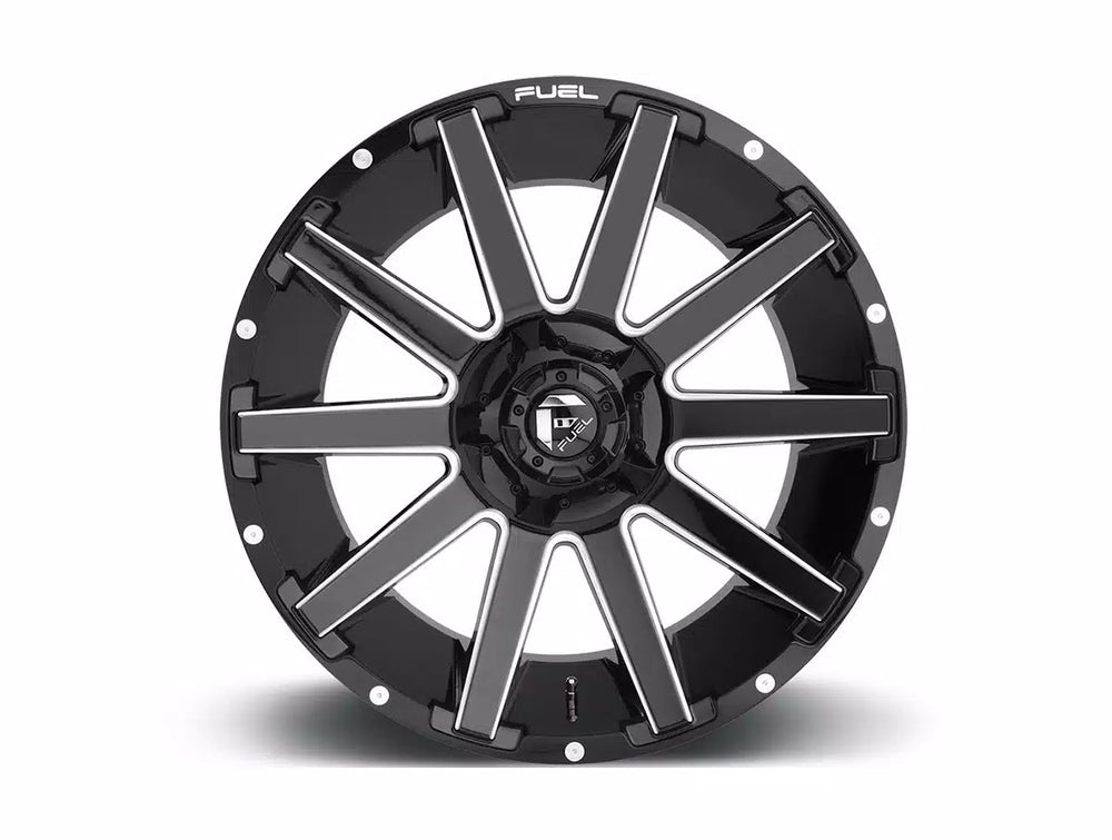 D615 22X10 8X6.5 GL-BLK-MIL -18MM