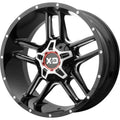 XD839 20X12 6X135/5.5 G-BLK MILL -44MM