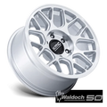 KM730 17X8.5 5X5.0 G-SLV-MCH -10MM