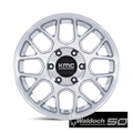 KM730 17X8.5 5X5.0 G-SLV-MCH -10MM