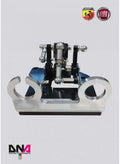 Adjustble short shifter in natural anodized finish.