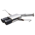 Injen axle-back exhaust detail
