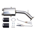Injen axle-back exhaust close-up