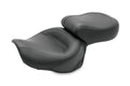 Mustang 06-17 Harley Dyna Wide Touring 1PC Seat w/Studs - Black