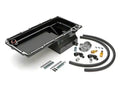 LS SWAP OIL PAN & FILTER RELOCATION KIT SINGLE FILTER VERITCAL PORT BLACK