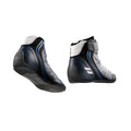 OMP ONE EVO X SHOES MY2024 FIA 8856-2018 NAVY BLUE / CYAN SIZE 41