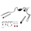American Thunder Crossmember-Back Exhaust System Fits 1964-1972 GM A-Body With V8 Engines, 2.5 Inch Pipes Aluminized Steel Aggressive To Moderate Sound Flowmaster