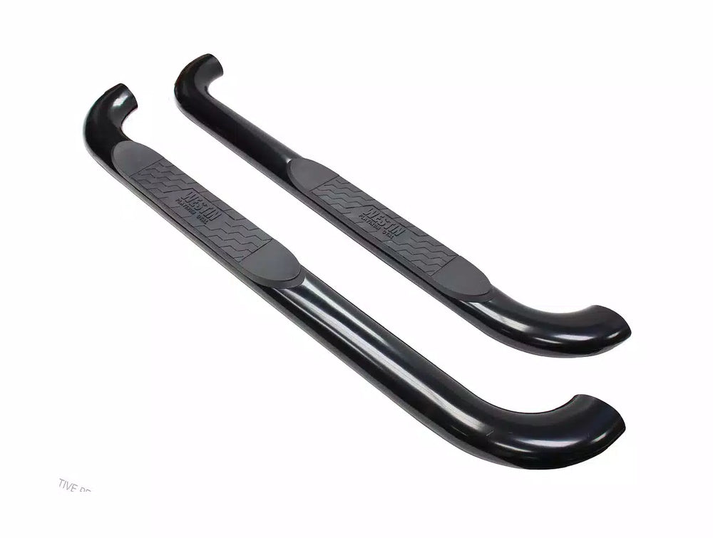 Westin 2020 Jeep Gladiator Platinum 4 Oval Nerf Step Bars - Black