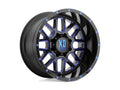 XD820 18X9 5X5.0 S-BLK MILL BTCC -12MM