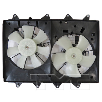 0715 MZ CX9 w/ FCM DUAL RADIATOR AND CONDENSER FAN ASSY CFA