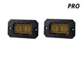 Diode Dynamics Stage Series 2in LED Pod Pro - Yellow Combo Flush ABL (Pair)