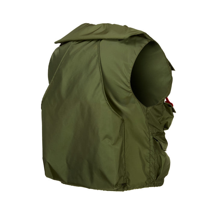INFLATABLE FISHERMAN'S VEST; OLIVE; M