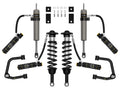 2022-2025 Toyota Tundra 1.25-3.5 Inch Lift 2023-2025 Sequoia 3-4.5 Inch Lift Front V.S. 2.5 Series Coilover Kit Remote Reservoir W  CDEV Pair Icon Vehicle Dynamics