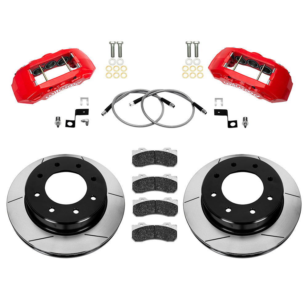 Wilwood TX6-DM Front Kit 15.00in Red 13-22 Ford F-250/F-350