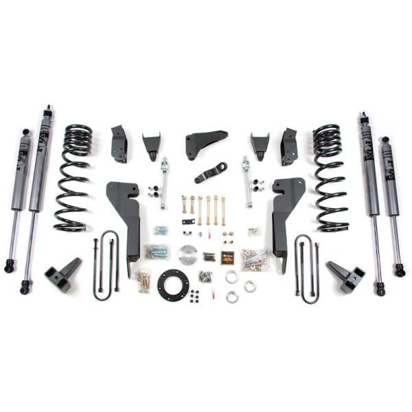 0307 RAM 2500/3500 W/37/8IN AXLE SUSP LIFT KIT FRONT COIL REAR BLOCK FOX 2.0ADVENTURE SHOCKS