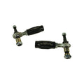 1012 CAMARO TRACKER ADJUSTABLE TIE ROD ENDS 3.250IN SLEEVE BLACK ECOATED S