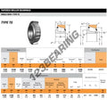 TAPERED ROLLER BEARING CONE