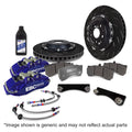 EBC Racing 20-23 Volkswagen Golf-R Blue Apollo-6 Calipers 380mm Rotors Front Big Brake Kit