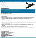 CONTROL ARM W/ BALL