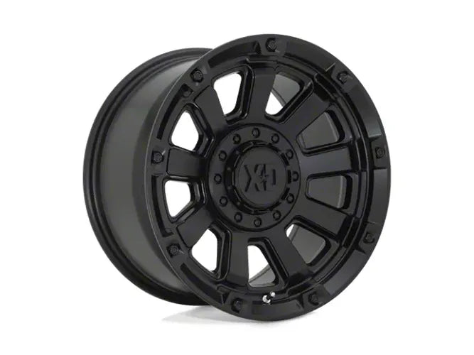 GAUNTLET 20x9 8x165.10 SATIN BLACK (0 mm)