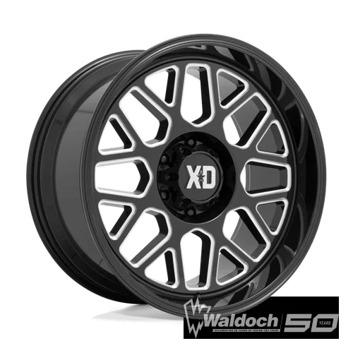 XD849 20X10 8X6.5 G-BLK MILL -18MM