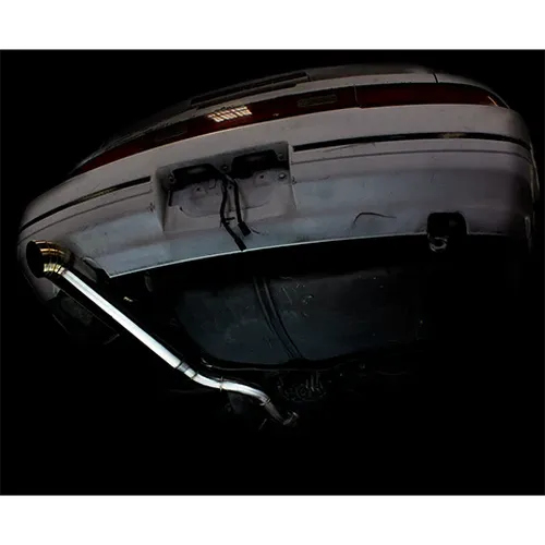 ISR Performance Series II - EP Single Tip Blast Pipe Exhaust Non Resonated- 89-94 Nissan 240sx (S13)