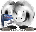 R1 E- Line Series Brake Rotor - D/S - Black w/ Ceramic Pads Hdw Fits Mercedes-Benz B200