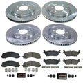 Power Stop 22-23 Ford F-150 Lightning Front and Rear Z23 Evolution Brake Kit