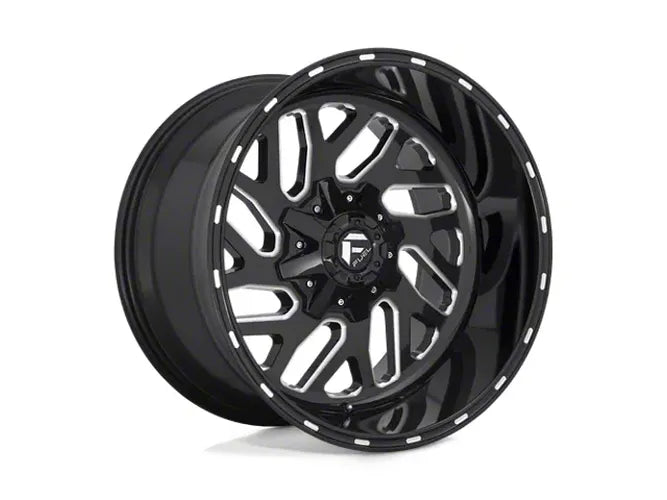 ~(43 lbs. 23X23X13)~ TRITON 20x10 5x139.70/5x150.00 GLOSS BLACK MILLED (-18 mm)