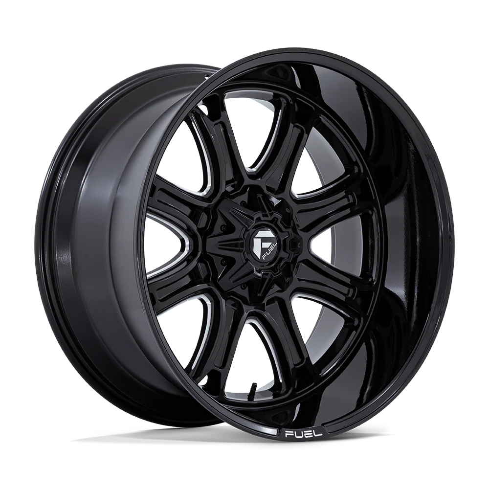D853 20X10 6X135/5.5 G-BLK MILL -18MM
