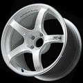 Advan TC4 16x6.5 / +37 Offset / 4x100 / 63mm Bore / Racing White Metallic and Ring