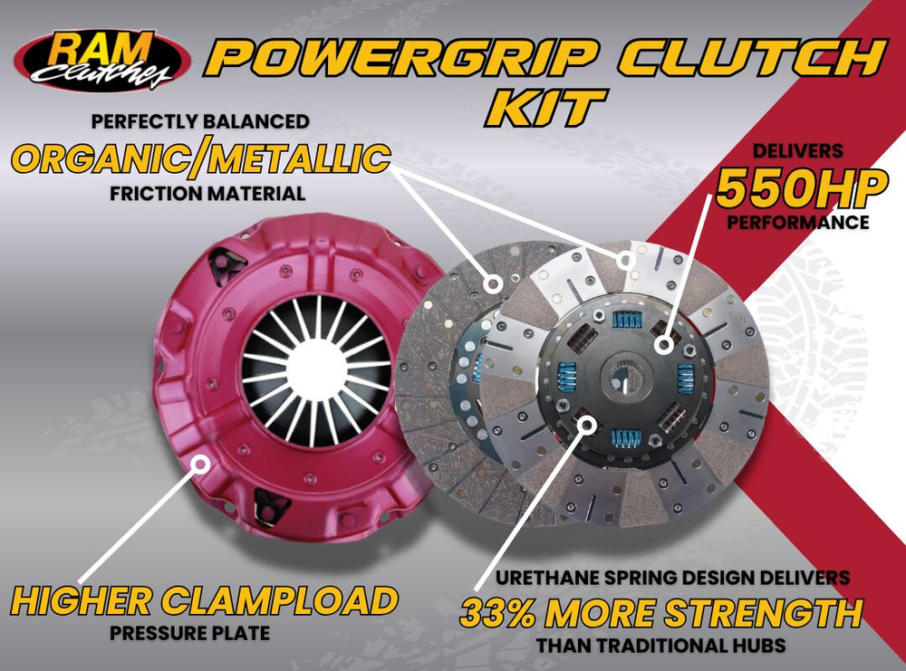 POWERGRIP CLUTCH SET 195585 GM 11 DIAPHRAGM 1 1/826