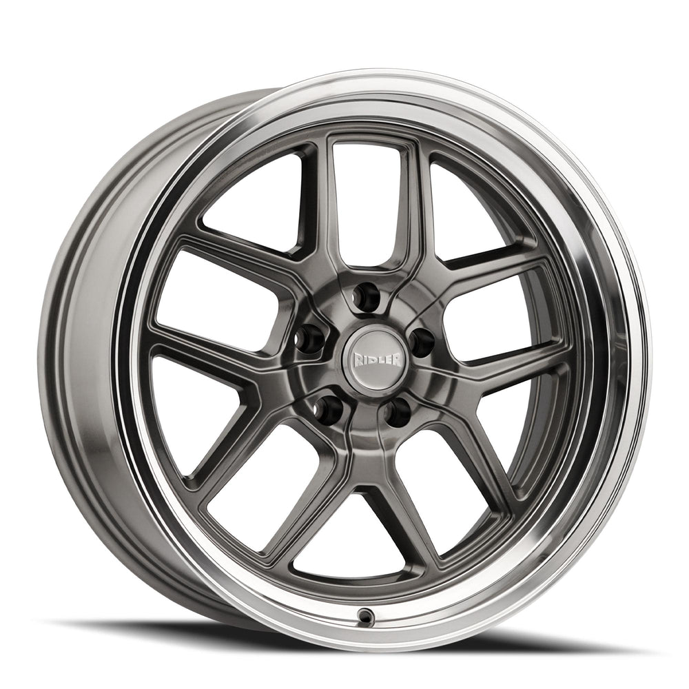 RIDLER 610 GLOSS GREY POLISHED 17X7 5-127 0MM 83.82MM