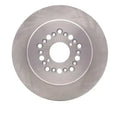 R1 92-00 Lexus GS300 Rear Drilled & Slotted Silver Brake Rotor Set w/Optimum OE Pads and Hardware
