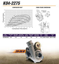 BorgWarner 03-06 Audi 1.8T K04 Turbocharger