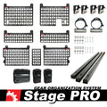 BuiltRight Industries 2019+ Jeep Gladiator JT Bedside Rack System - Stage 1 Kit