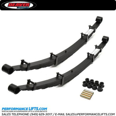 Deaver Springs Tundra 2007-2022 2wd 4wd 2 inch lift rear spring 11 leaf ( After-market shackle required) K37