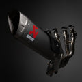 Akrapovic 2024+ Mercedes-AMG CLA 45 / CLA 45 S (C118/x118) Evo Line Cat Back (Titanium) w/ CF Tips