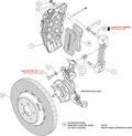 Wilwood Mustang Front Kit 15+ SX6R CSiC